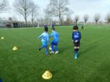 S.K.N.W.K. JO10-1 - FC De Westhoek '20 JO10-2 (competitie) seizoen 2021-2022 (voorjaar - 4e fase)) (2/145)